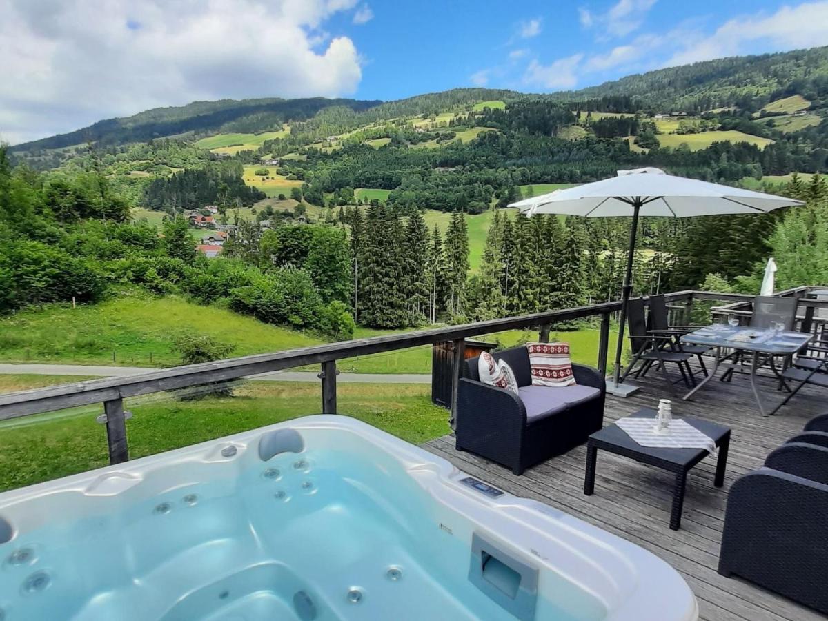 Chalet In St Georgen Ob Murau With Hot Tub سانكت جورجين أوب موراو المظهر الخارجي الصورة