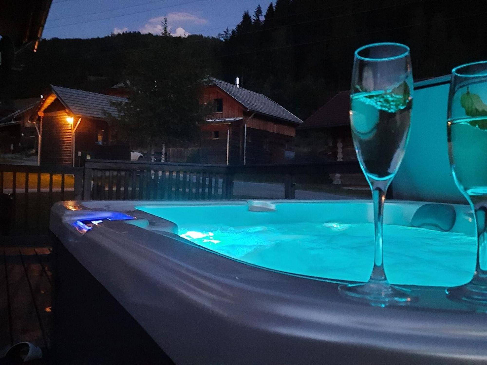 Chalet In St Georgen Ob Murau With Hot Tub سانكت جورجين أوب موراو المظهر الخارجي الصورة
